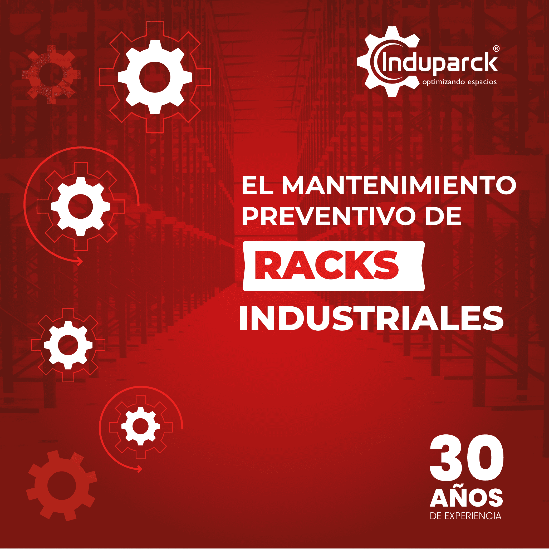 ¿Cada cuánto tiempo se debe realizar el mantenimiento de los racks industriales?